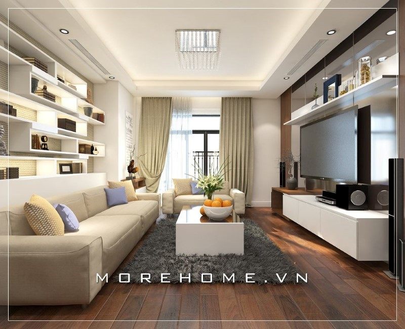 Bàn trà phòng khách đánh vai trò là điểm nhấn góp phần tạo nên giá trị thẩm mỹ cho không gian sống của mọi gia đình Việt.
